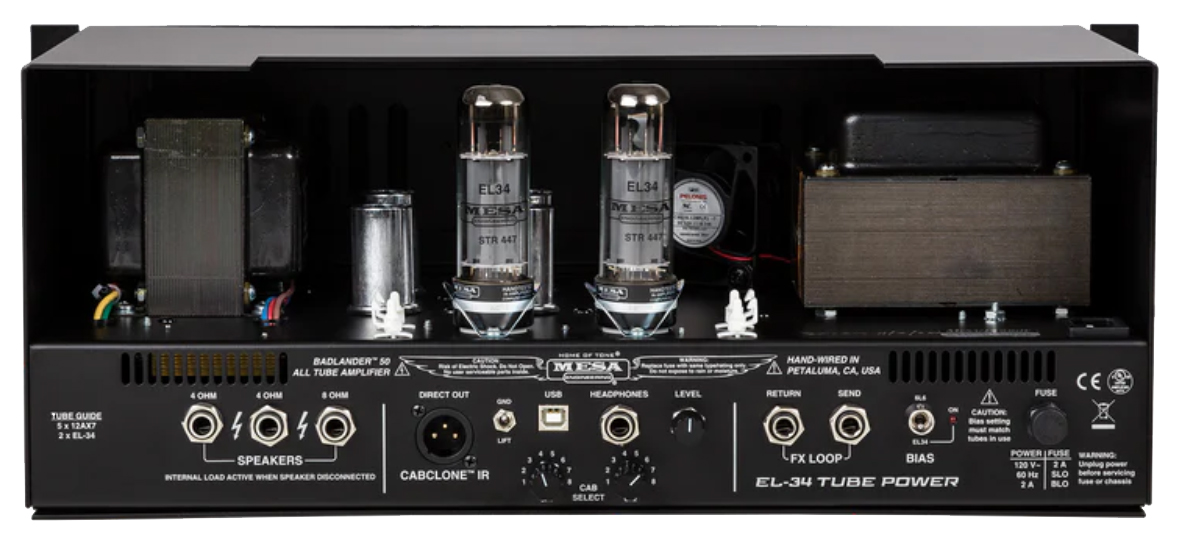 Mesa Boogie Badlander 50 Rackmount Head 50w El34 - Cabezal para guitarra eléctrica - Variation 2
