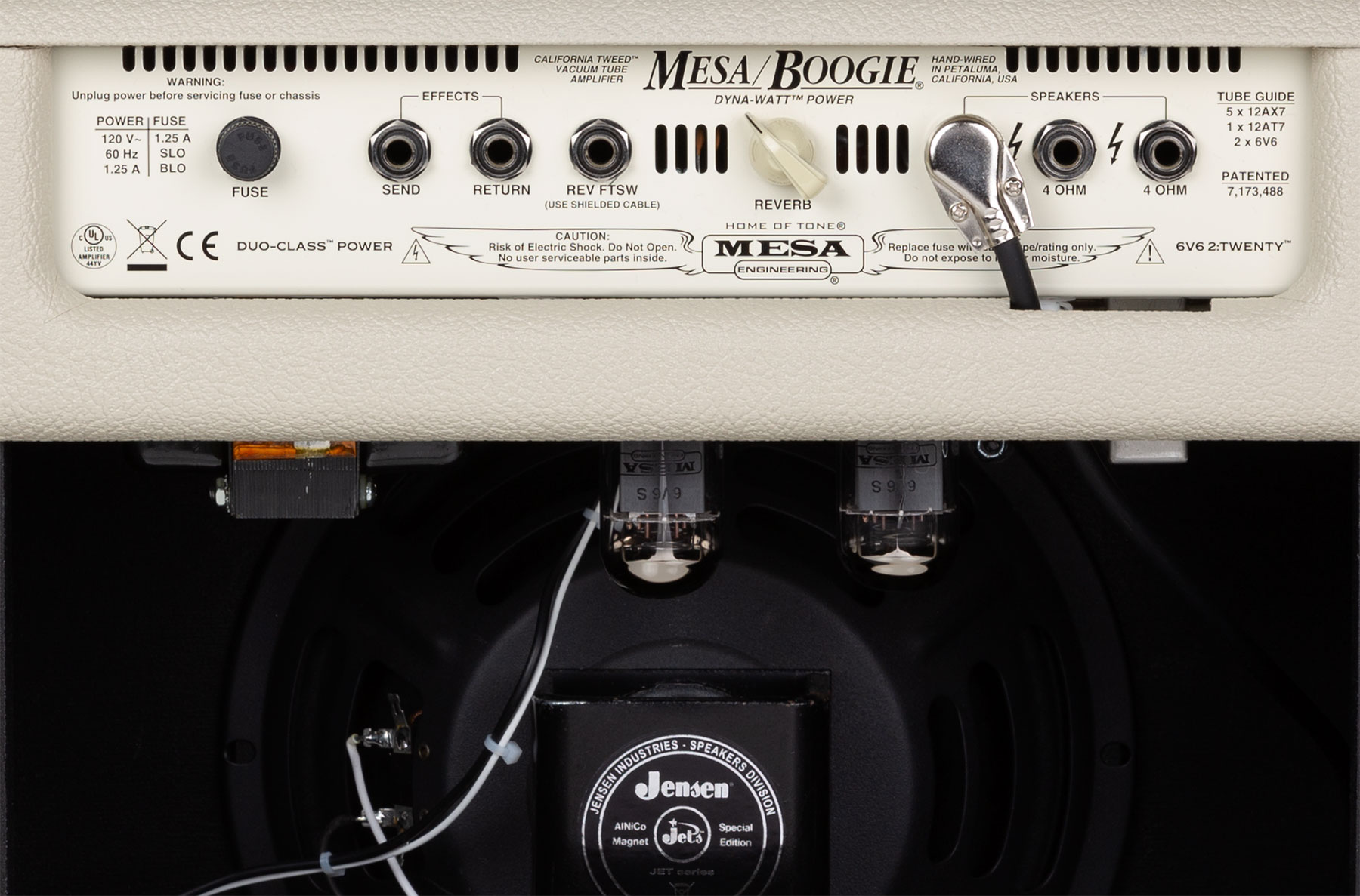 Mesa Boogie California Tweed 6v6 2:20 1x10 Combo 1/10/20w - Combo amplificador para guitarra eléctrica - Variation 3
