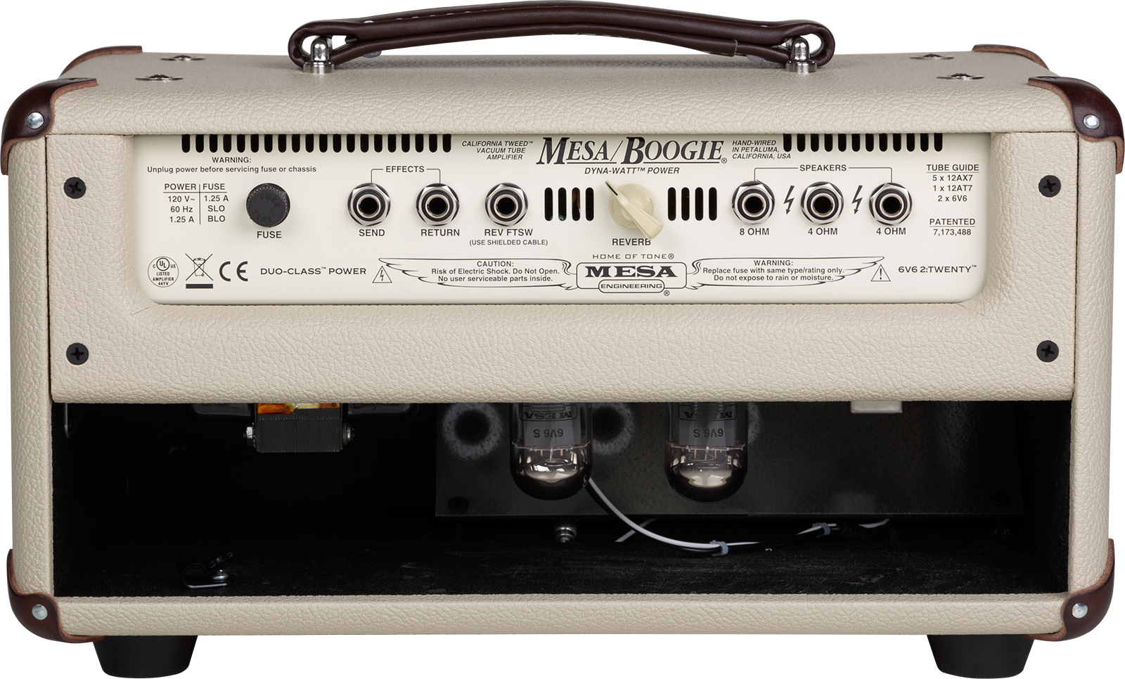 Mesa Boogie California Tweed 6v6 2:20 Head 1/10/20w - Cabezal para guitarra eléctrica - Variation 2