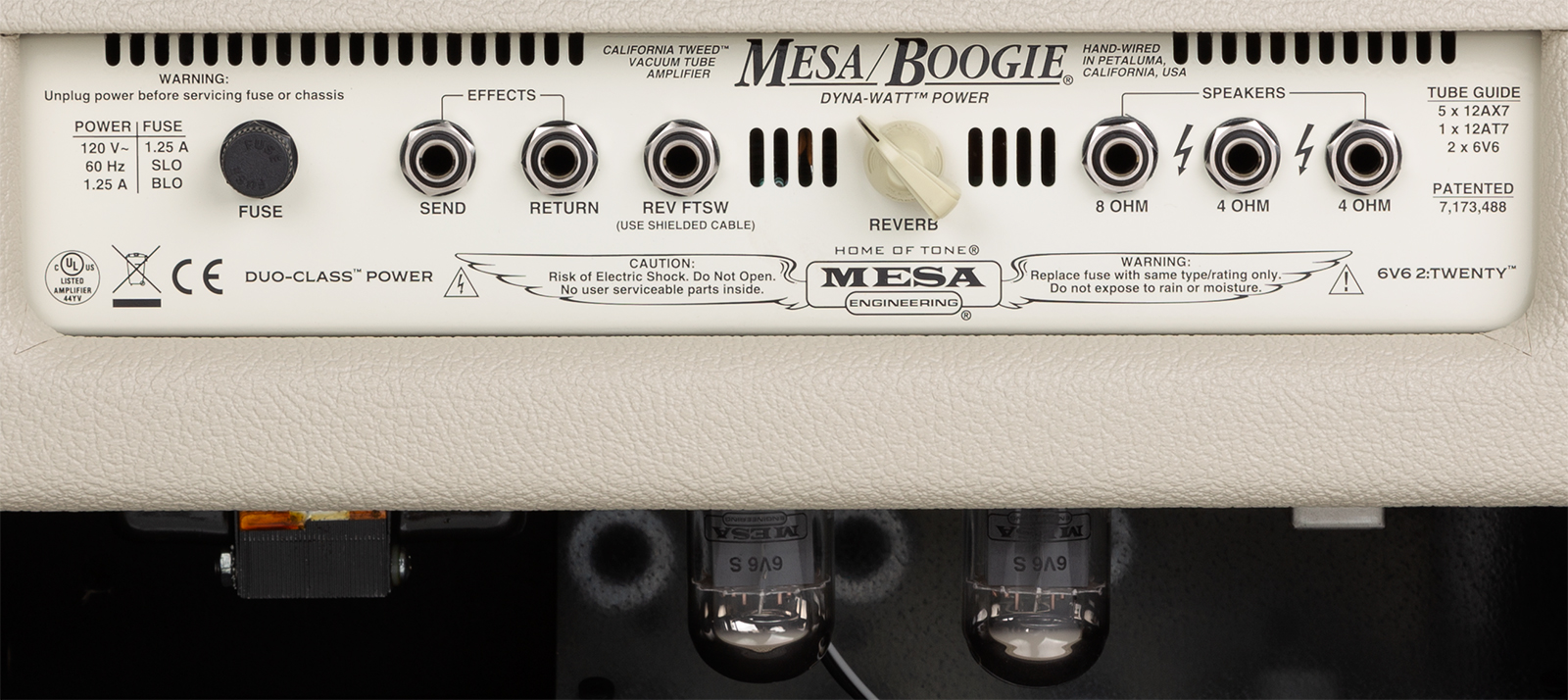 Mesa Boogie California Tweed 6v6 2:20 Head 1/10/20w - Cabezal para guitarra eléctrica - Variation 3