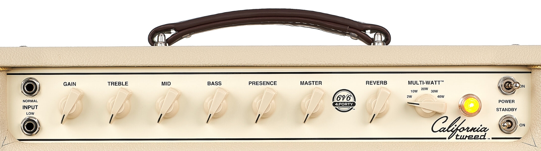 Mesa Boogie California Tweed 6v6 4:40 Head 2/10/20/30/40w - Cabezal para guitarra eléctrica - Variation 1