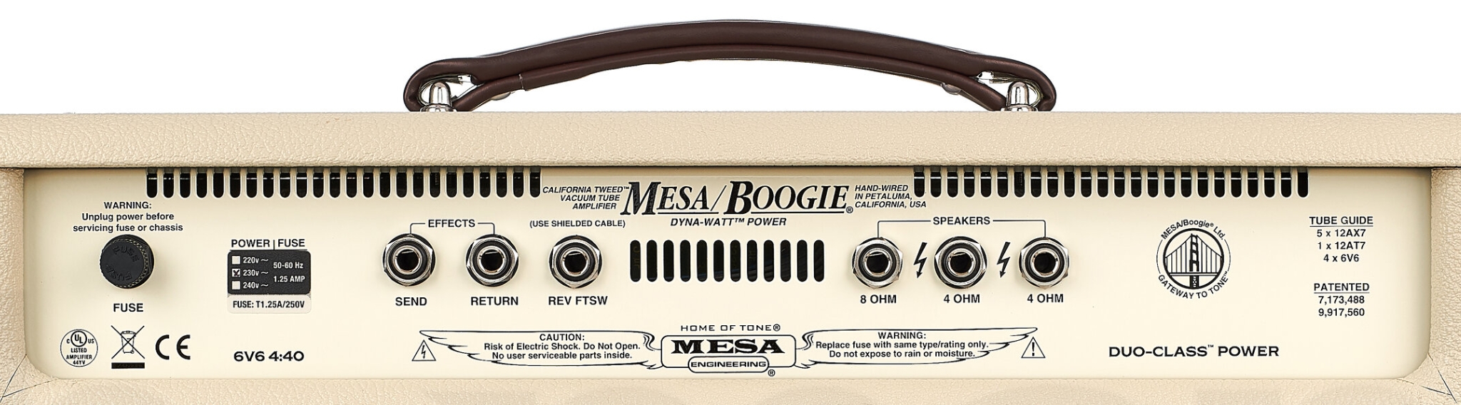 Mesa Boogie California Tweed 6v6 4:40 Head 2/10/20/30/40w - Cabezal para guitarra eléctrica - Variation 5