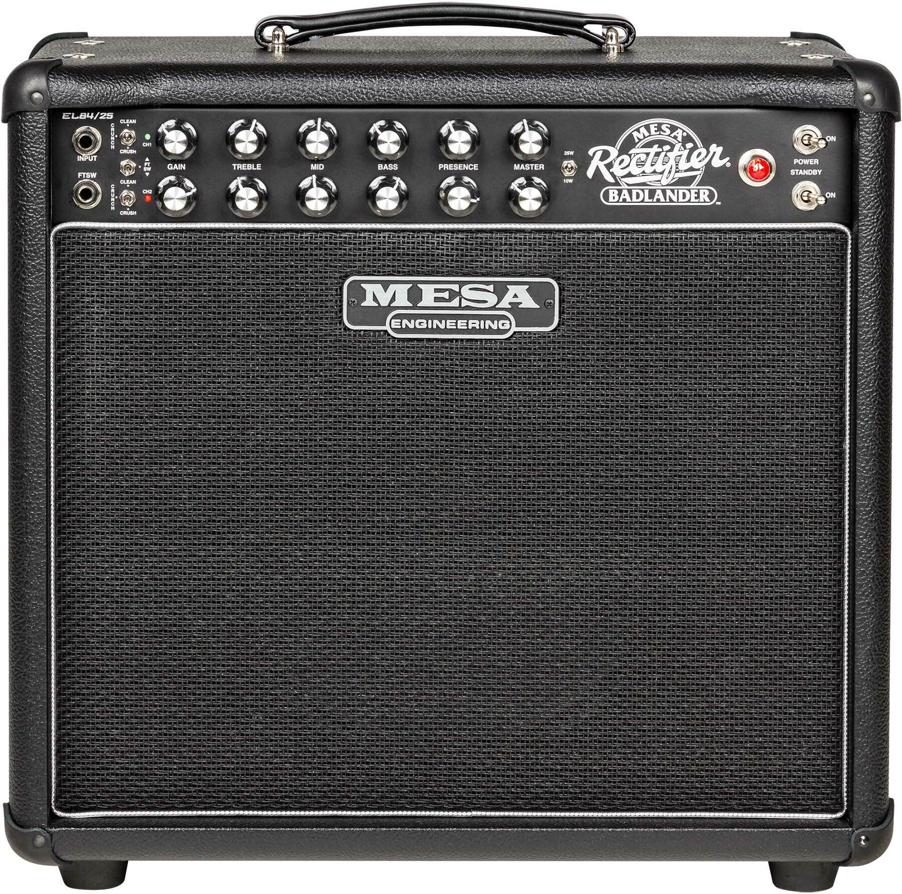 Mesa Boogie Badlander 25 1x12 Combo 10/25w 112 El84 Black Bronco - Combo amplificador para guitarra eléctrica - Main picture