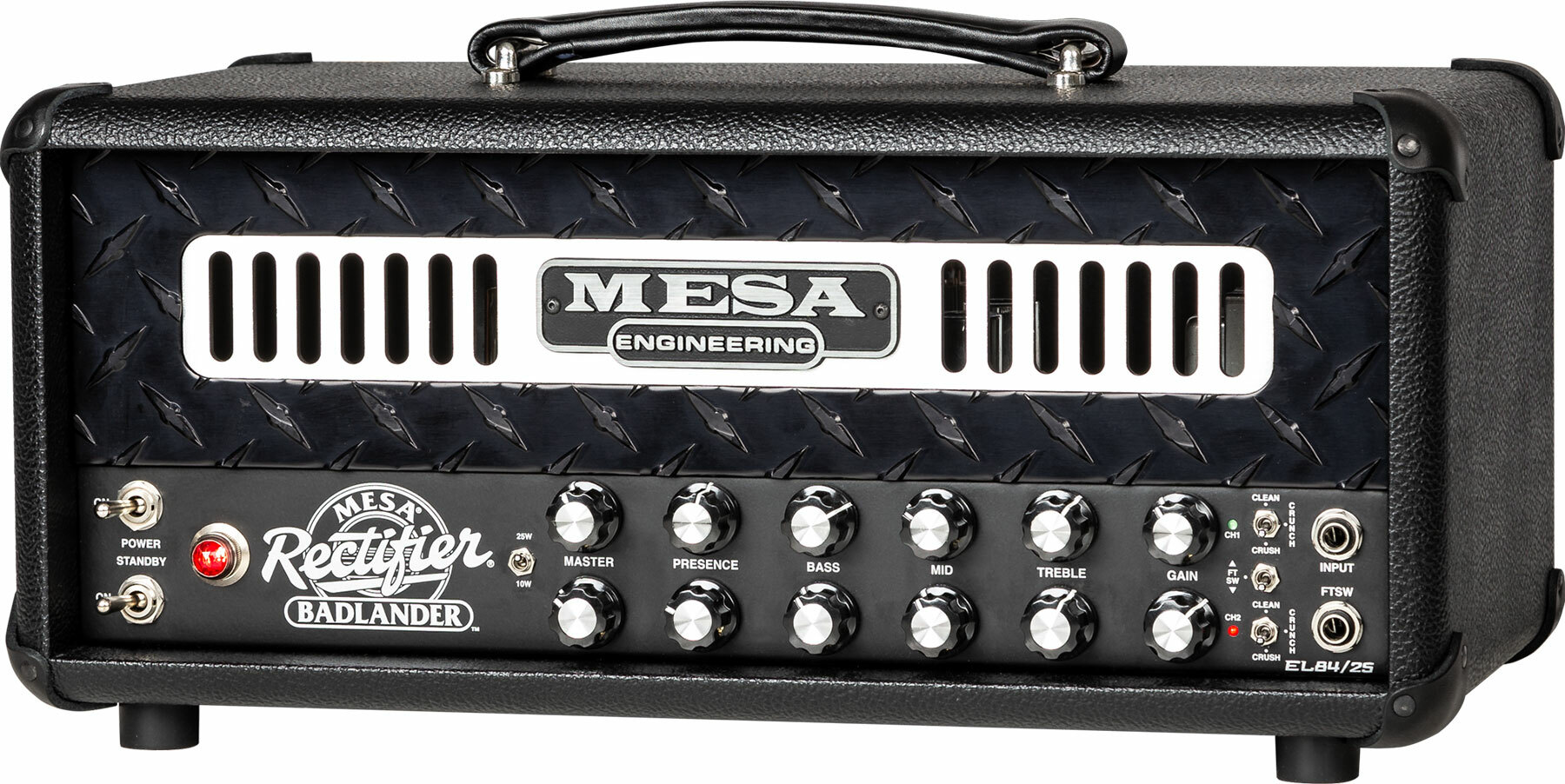 Mesa Boogie Badlander 25 Head 10/25w El84 Black Bronco - Cabezal para guitarra eléctrica - Main picture