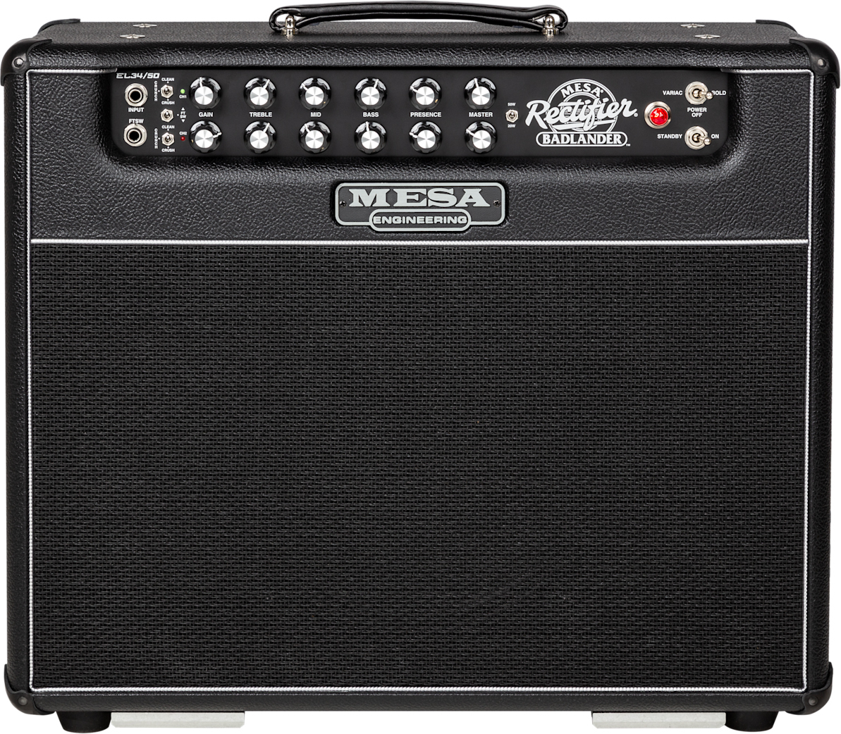 Mesa Boogie Badlander 50 Combo 20/50w El34 Black Bronco - Combo amplificador para guitarra eléctrica - Main picture