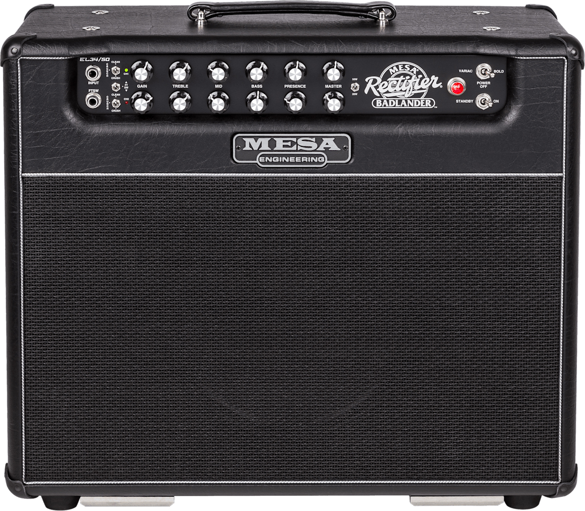 Mesa Boogie Badlander 50 Combo 20/50w El34 Black Taurus - Combo amplificador para guitarra eléctrica - Main picture