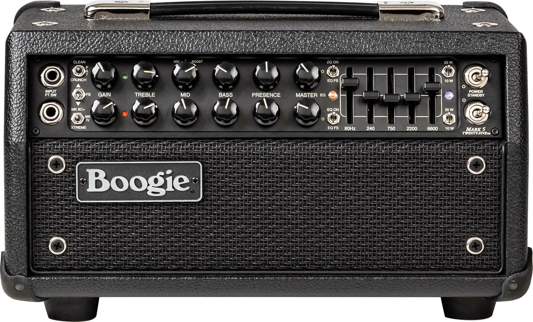Mesa Boogie Mark Five 25 Head 10/25w El84 Black Bronco - Cabezal para guitarra eléctrica - Main picture