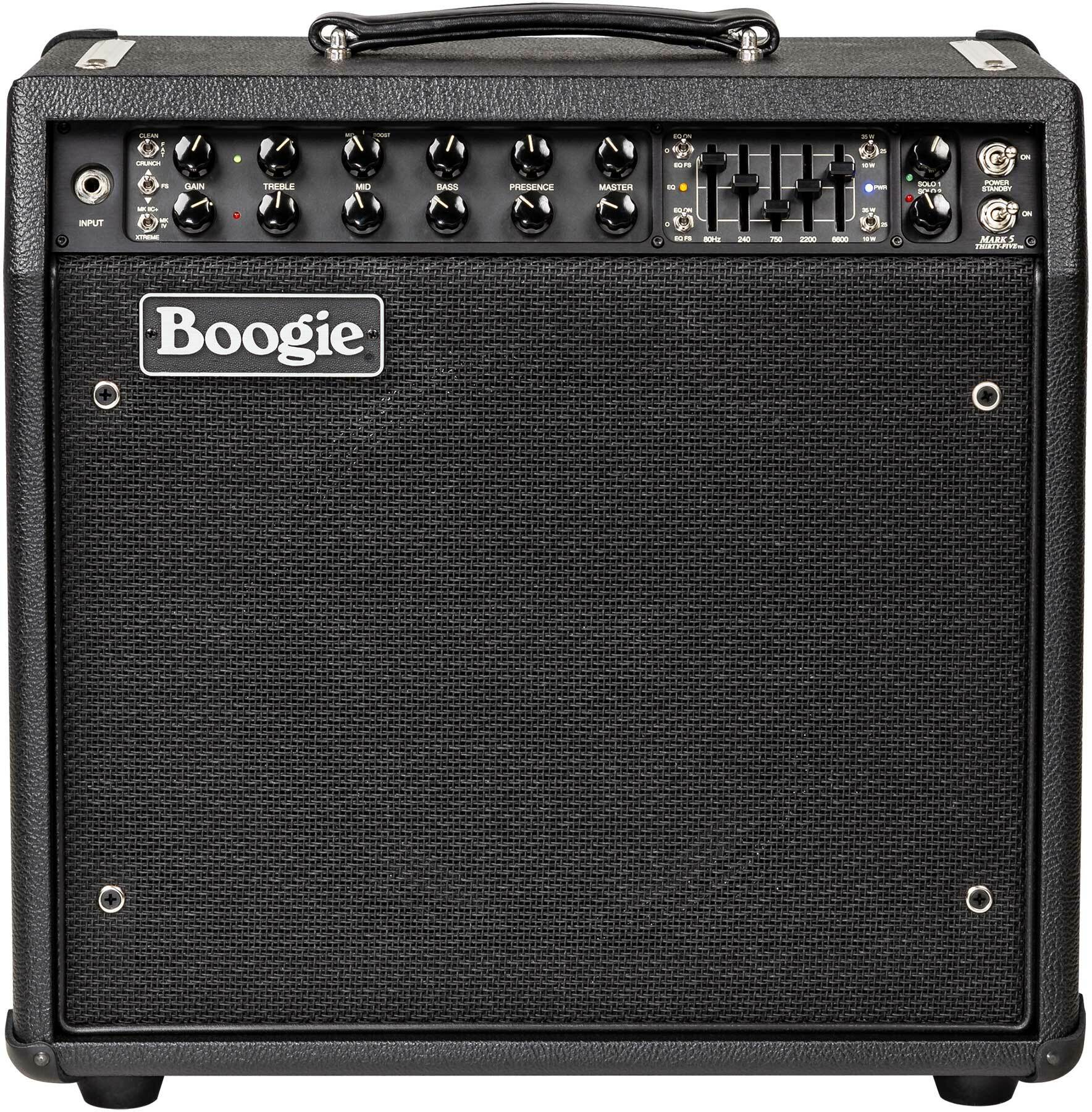 Mesa Boogie Mark Five 35 1x12 Combo 10/25/35w El84 Black Bronco - Combo amplificador para guitarra eléctrica - Main picture