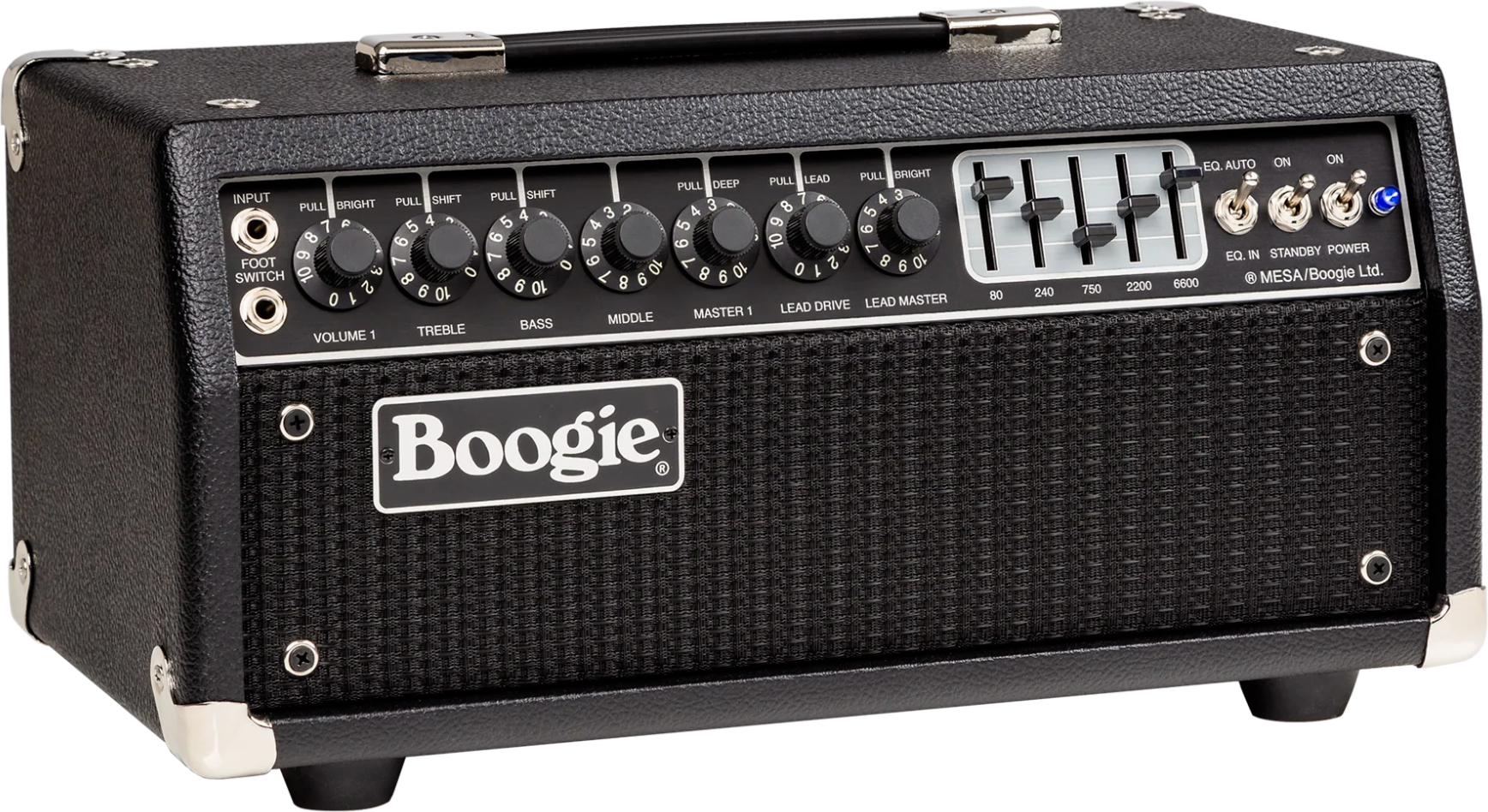 Mesa Boogie Mark Iic+ Head 25/75w 6l6 Black Bronco - Cabezal para guitarra eléctrica - Main picture