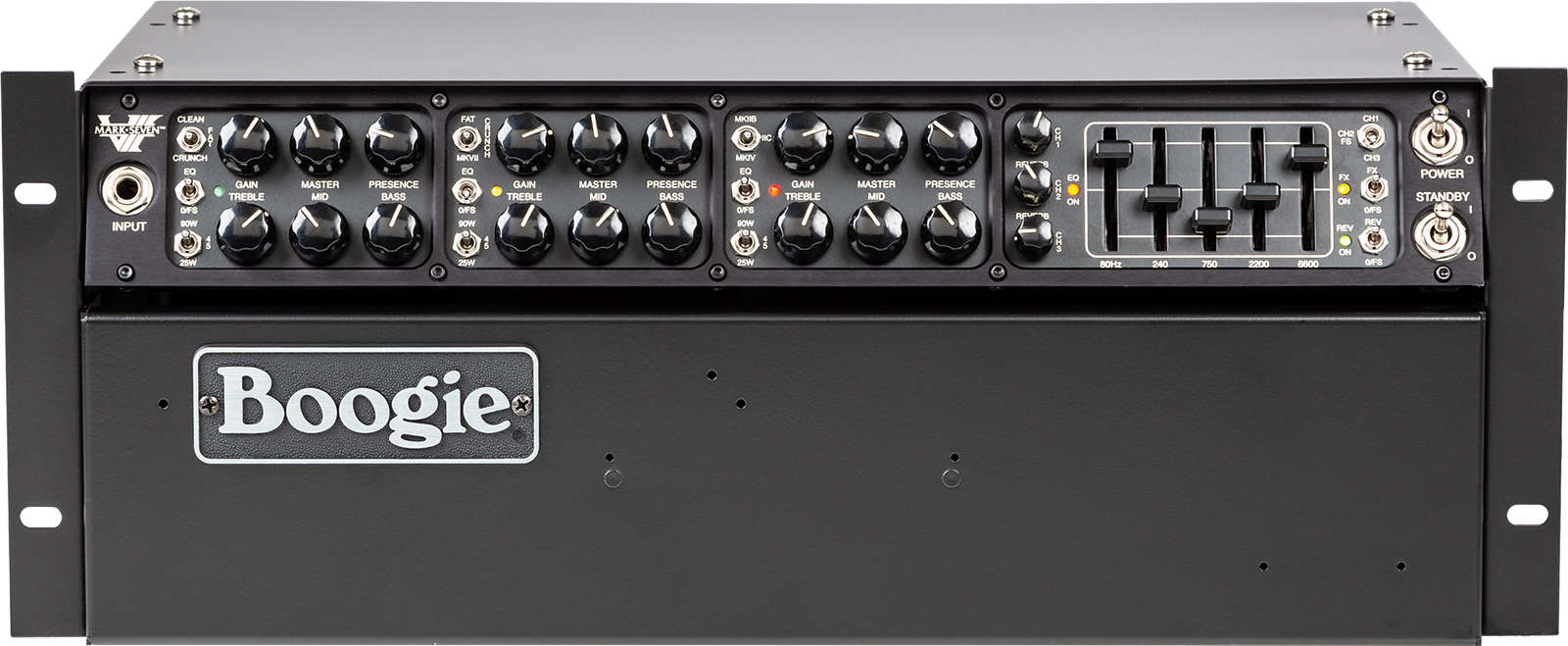 Mesa Boogie Mark Vii Rackmount Head 25/45/90w 6l6 Black - Cabezal para guitarra eléctrica - Main picture