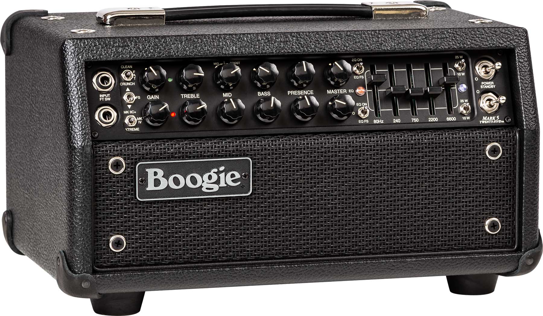Mesa Boogie Mark Five 25 Head 10/25w El84 Black Bronco - Cabezal para guitarra eléctrica - Variation 1