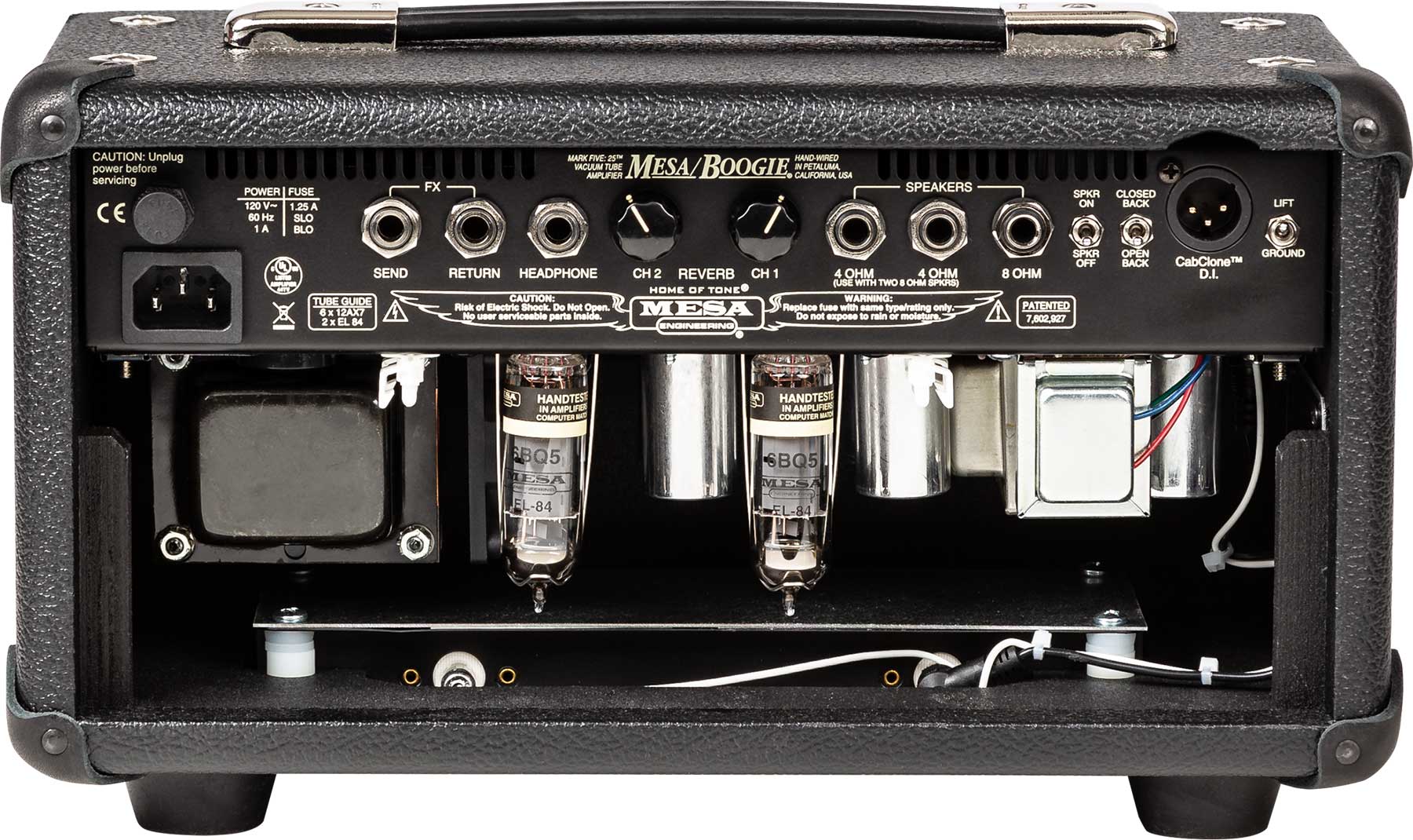 Mesa Boogie Mark Five 25 Head 10/25w El84 Black Bronco - Cabezal para guitarra eléctrica - Variation 2