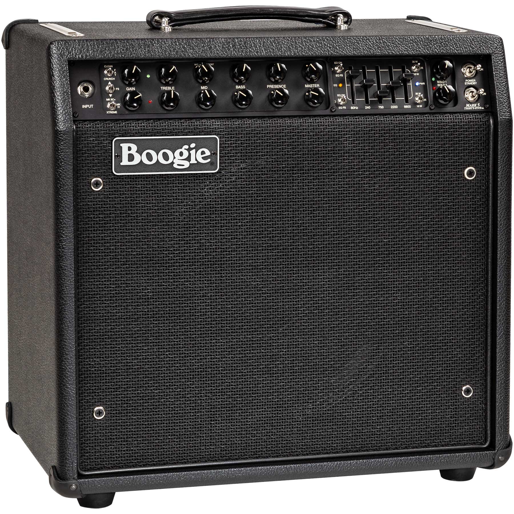 Mesa Boogie Mark Five 35 1x12 Combo 10/25/35w El84 Black Bronco - Combo amplificador para guitarra eléctrica - Variation 1