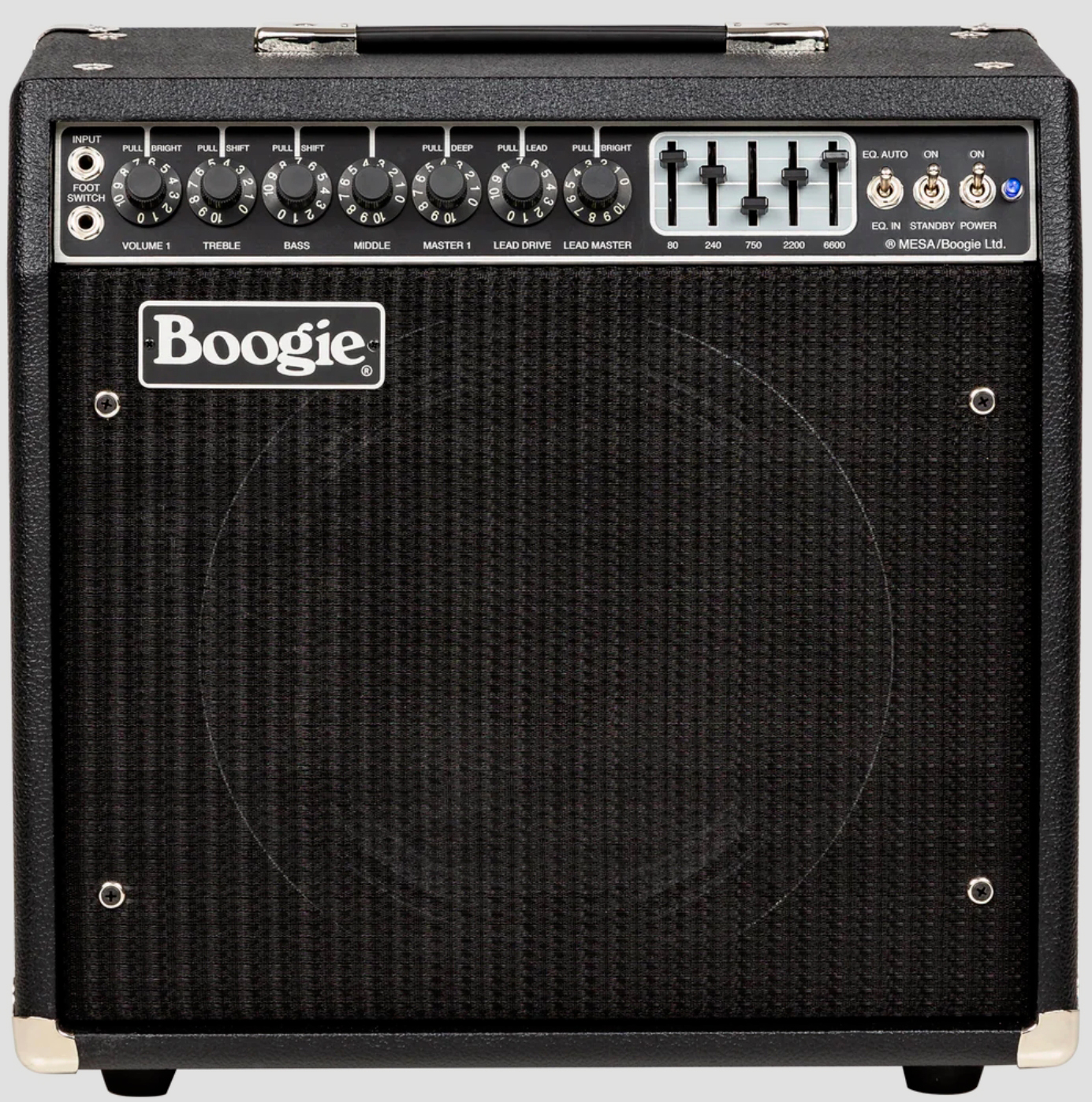 Mesa Boogie Mark Iic+ 1x12 Combo 25/75w 6l6 Black Bronco - Combo amplificador para guitarra eléctrica - Variation 1