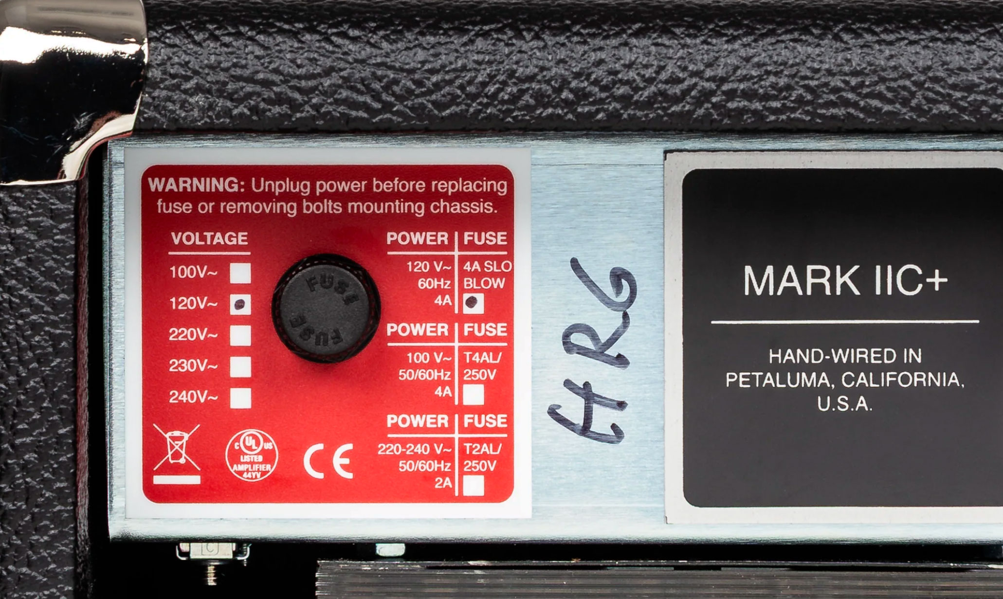 Mesa Boogie Mark Iic+ Hrg Head 60/100w 6l6 - Cabezal para guitarra eléctrica - Variation 2