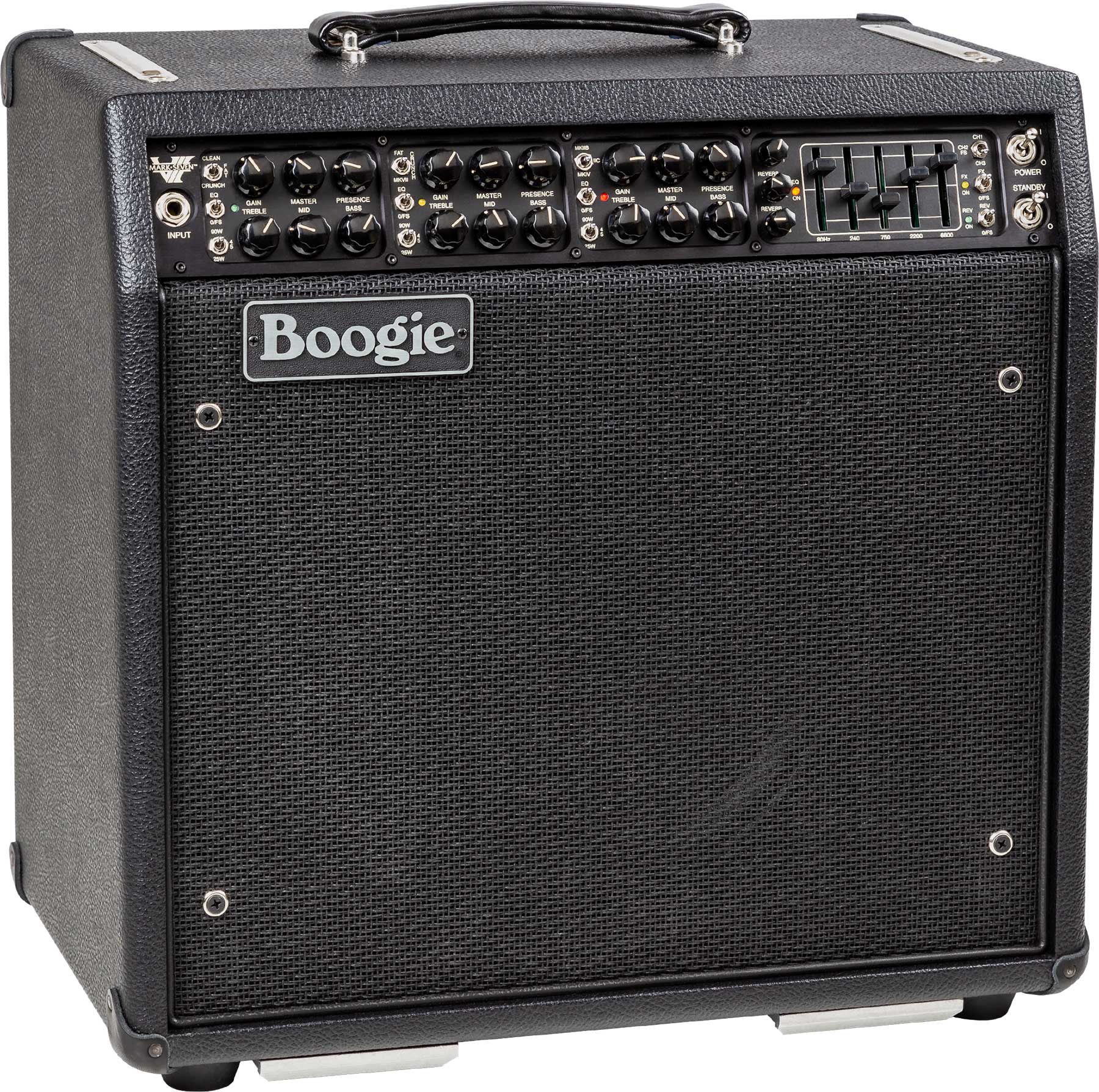 Mesa Boogie Mark Vii 1x12 Combo 25/45/90w 6l6 Black - Combo amplificador para guitarra eléctrica - Variation 1
