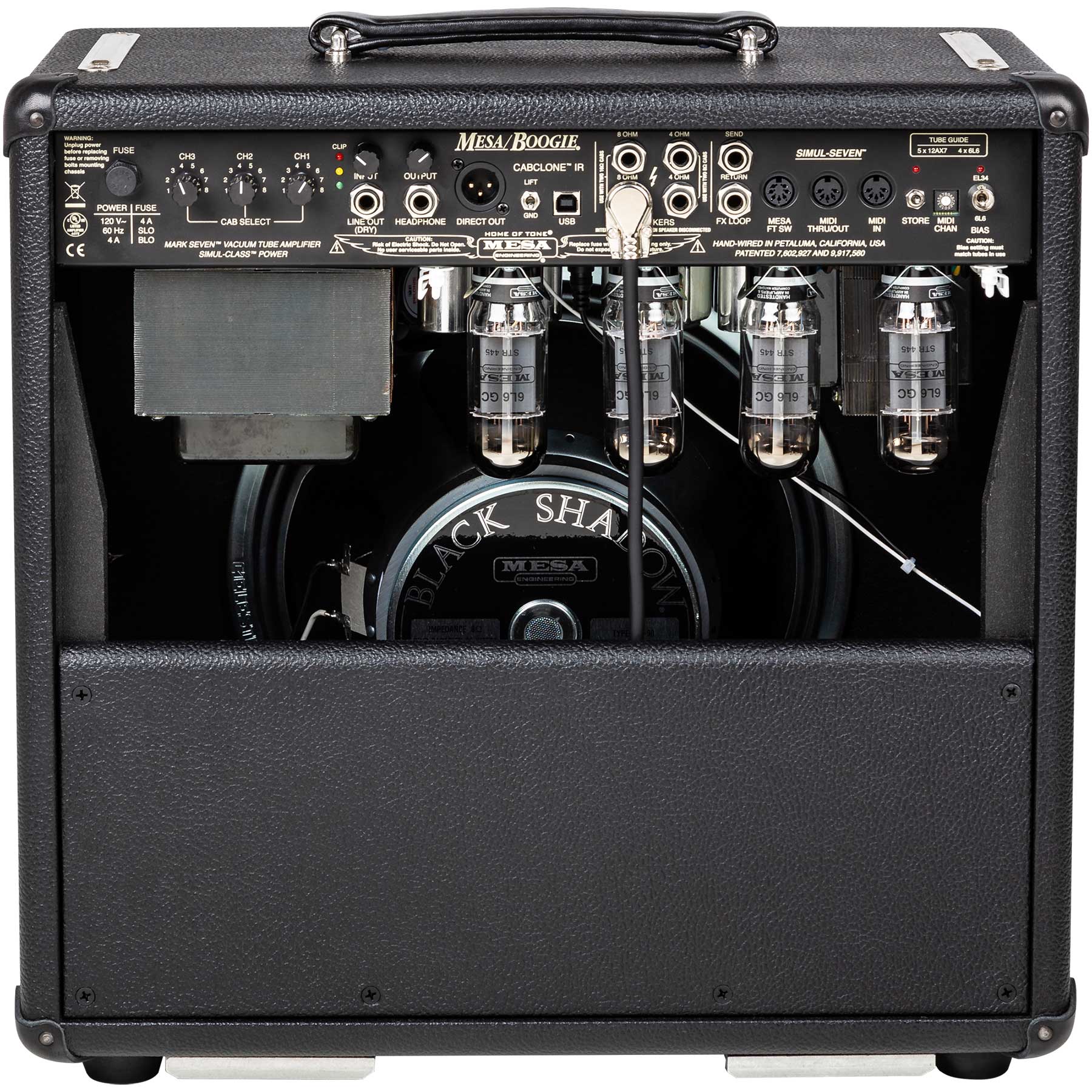 Mesa Boogie Mark Vii 1x12 Combo 25/45/90w 6l6 Black - Combo amplificador para guitarra eléctrica - Variation 2