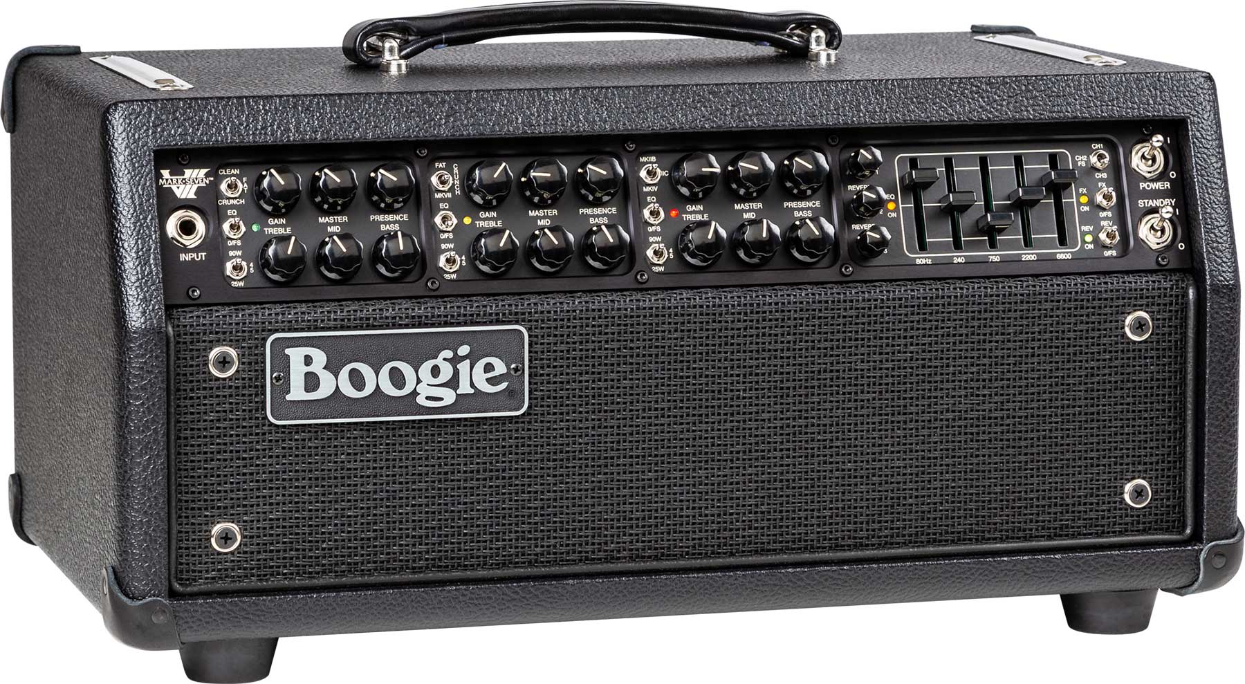 Mesa Boogie Mark Vii Head 25/45/90w 6l6 Black - Cabezal para guitarra eléctrica - Variation 1