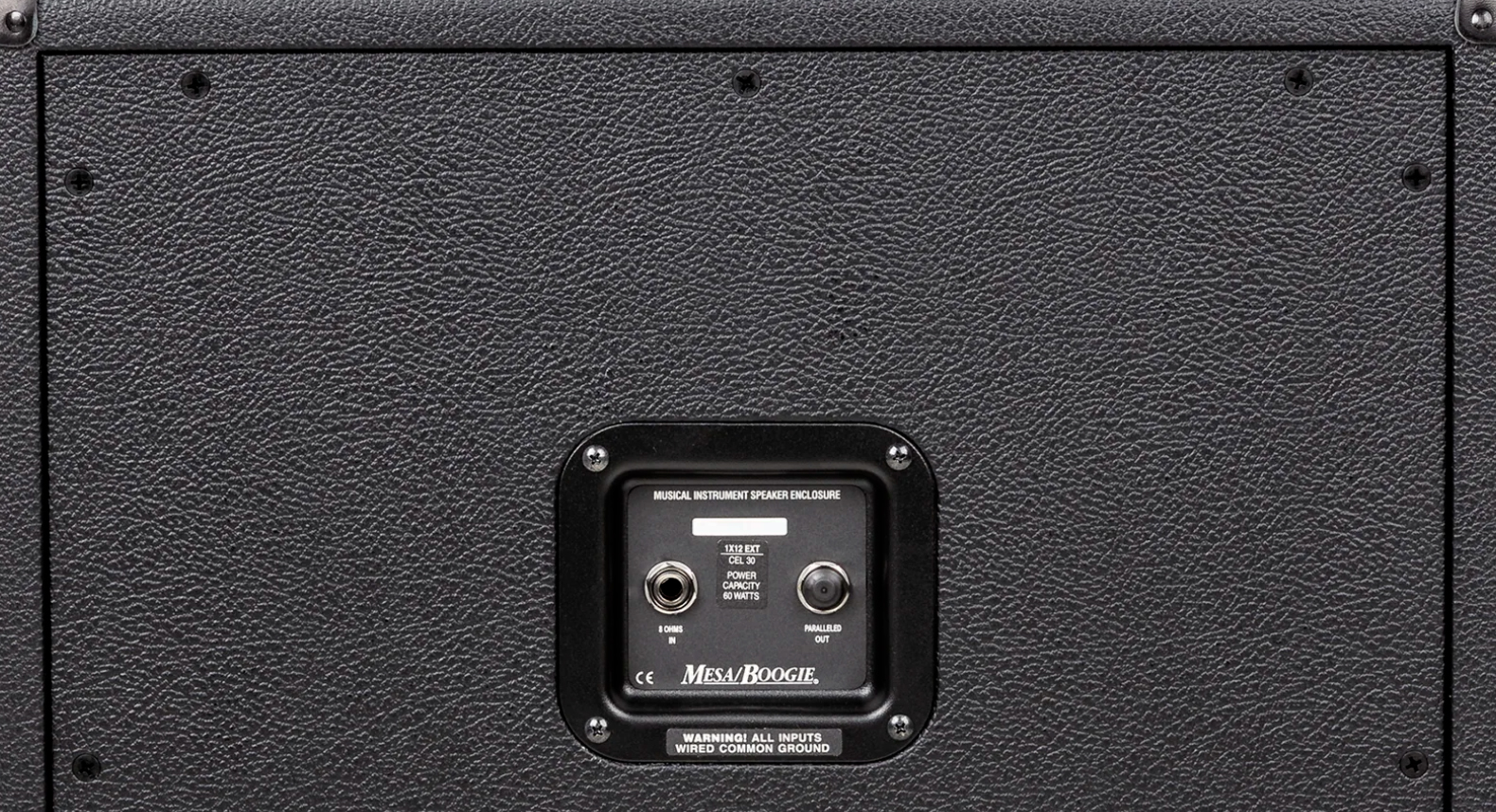 Mesa Boogie Rectifier 1x12 Mini Wide Straight Guitar Cab 60w 8-ohms Black Bronco - Cabina amplificador para guitarra eléctrica - Variation 2