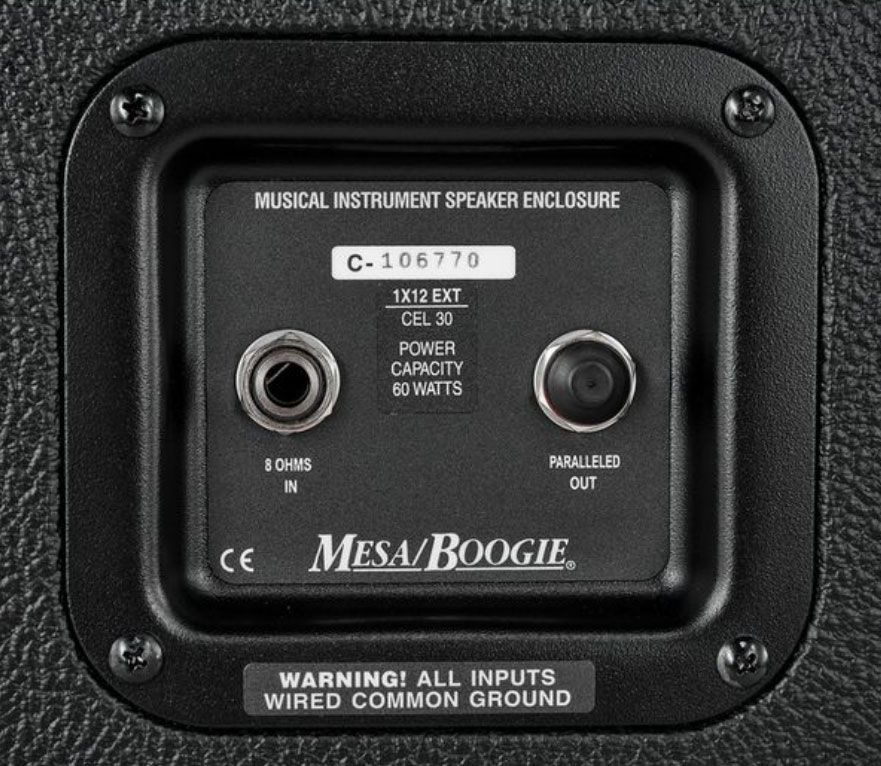 Mesa Boogie Rectifier Guitar Cab 1x12 60w 8-ohms - Cabina amplificador para guitarra eléctrica - Variation 2