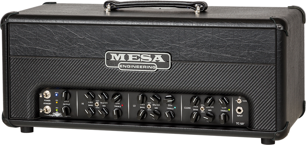 Mesa Boogie Triple Crown Tc50 Head 50w El34 Black Taurus - Cabezal para guitarra eléctrica - Variation 1