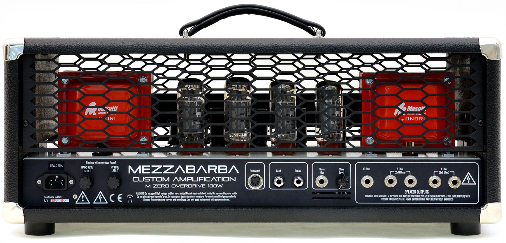 Mezzabarba M Zero Overdrive Head 100w - Cabezal para guitarra eléctrica - Variation 1