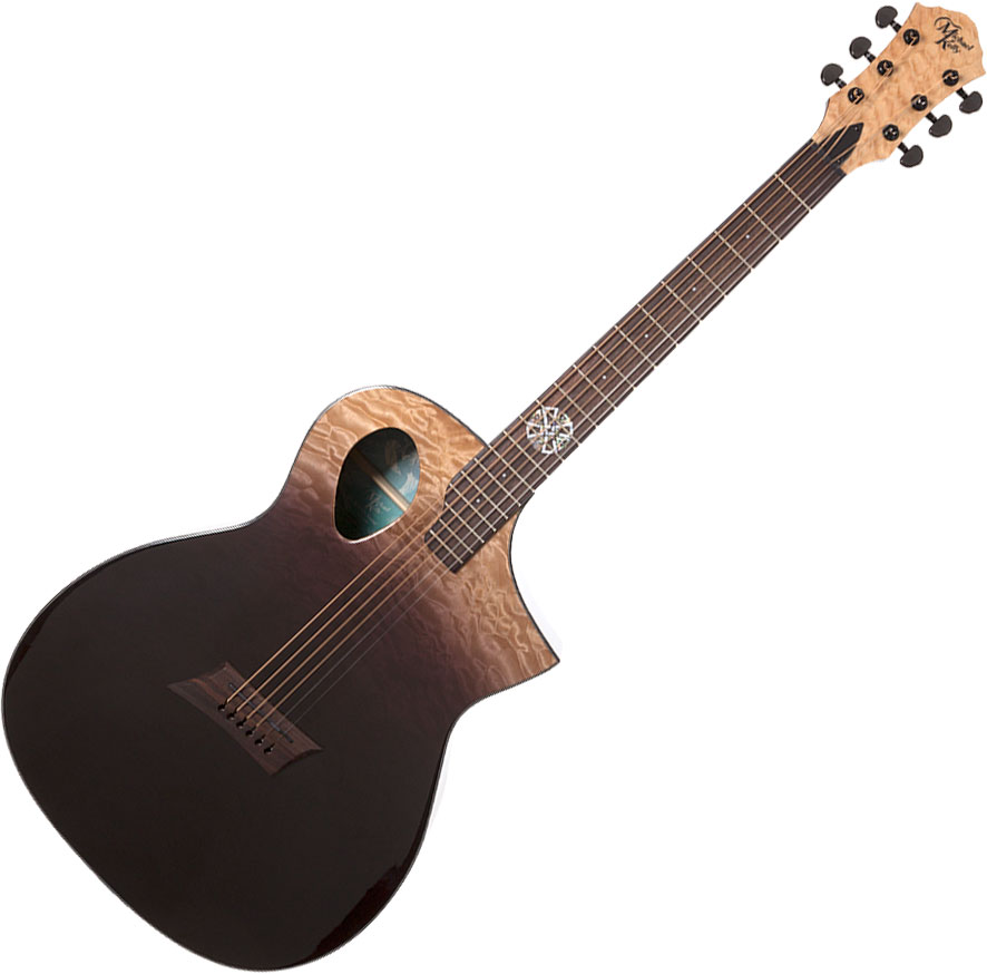 Guitarra electro acustica Michael kelly Forte Port X - partial eclipse