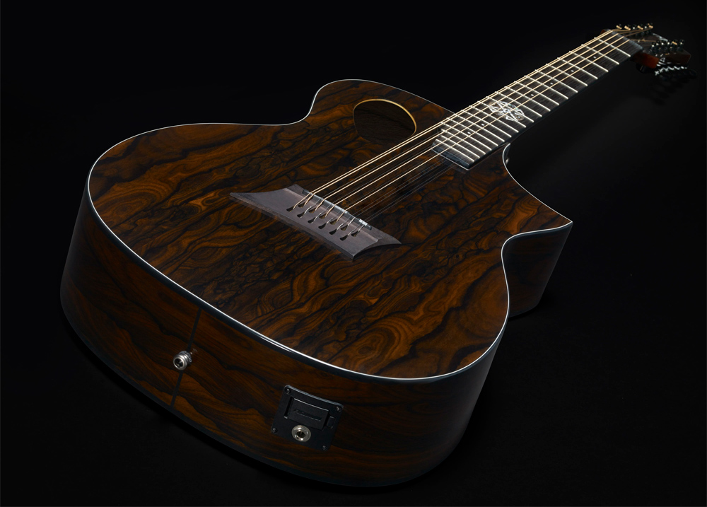 Michael Kelly Randy Jackson Forte Port 12 Signature Concert Cw 12c Tout Ziricote Ova - Natural - Guitarra electro acustica - Variation 1