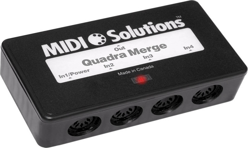 Midi Solutions Quadra Merge - Interface MIDI - Main picture