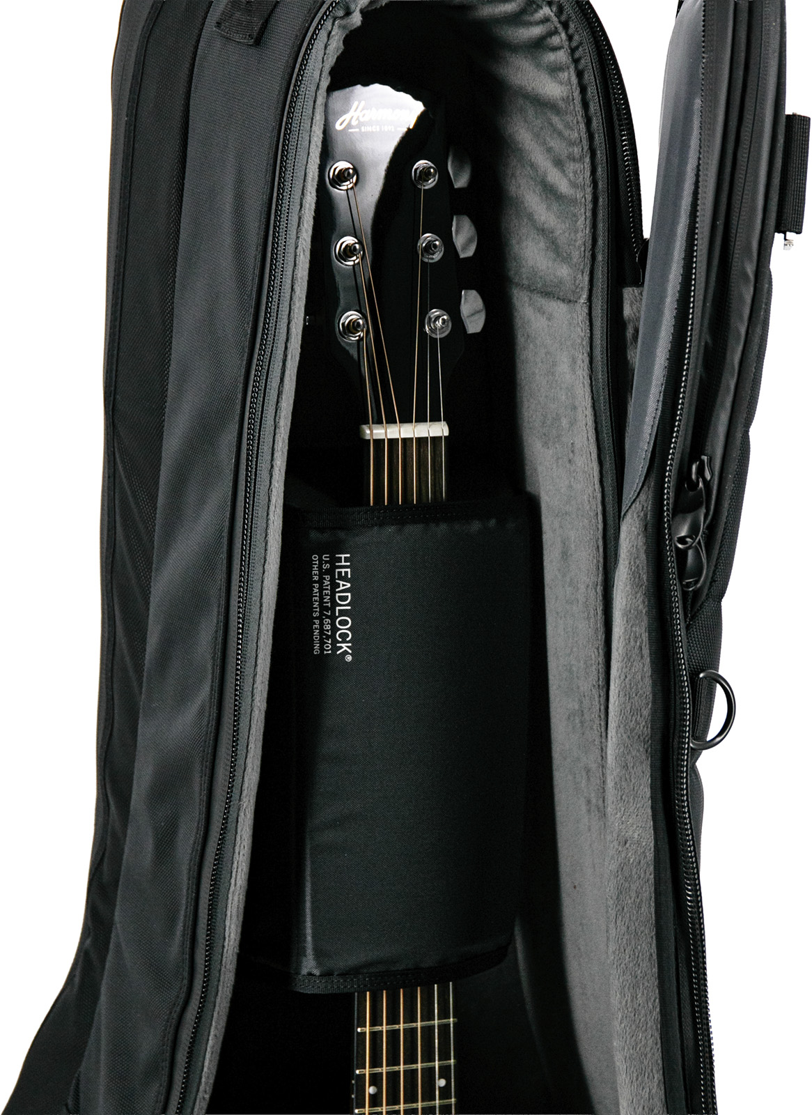 Mono 2 Guitares Acoustique Et Electrique (avec Roulette - Bolsa para guitarra eléctrica - Variation 4