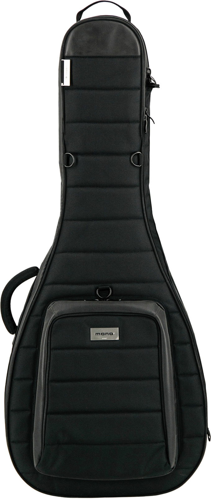 Mono 2 Guitares Demi-caisse Et Electrique (avec Roulettes) - Bolsa para guitarra eléctrica - Main picture