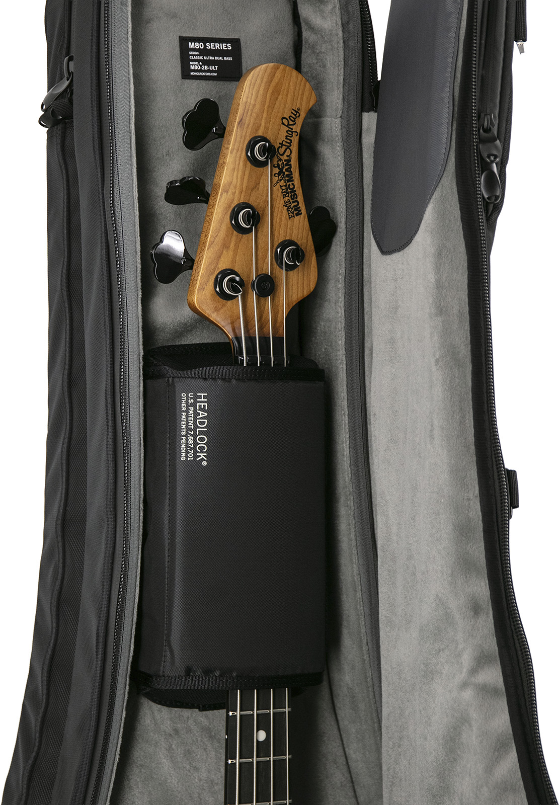 Mono Hmo M80-2b-ult-blk Housse Pour 2 Basses - Funda para bajo eléctrico - Variation 4