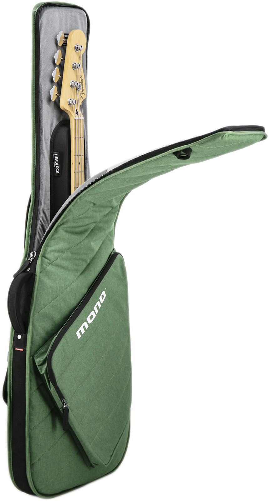 Mono M80 Sleeve V2 Basse Électrique Vert - Bolsa para guitarra eléctrica - Variation 5
