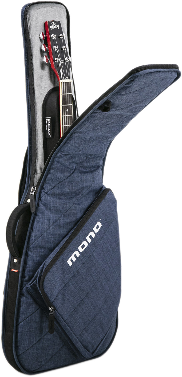 Mono M80 Sleeve V2 Guitare Électrique Bleu - Bolsa para guitarra eléctrica - Variation 5
