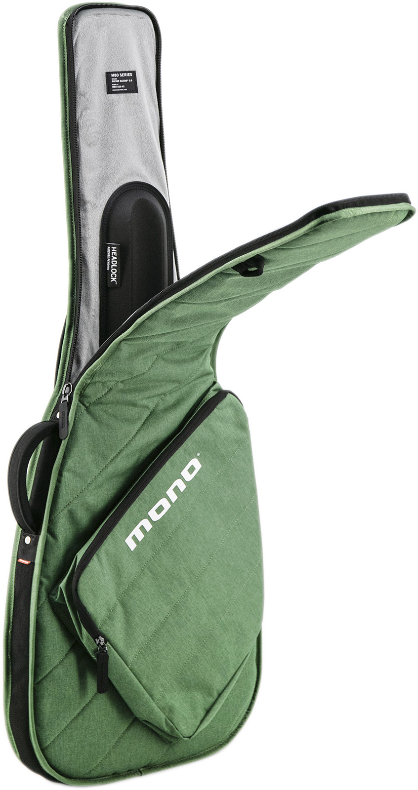 Mono M80 Sleeve V2 Guitare Électrique Vert - Bolsa para guitarra eléctrica - Variation 1