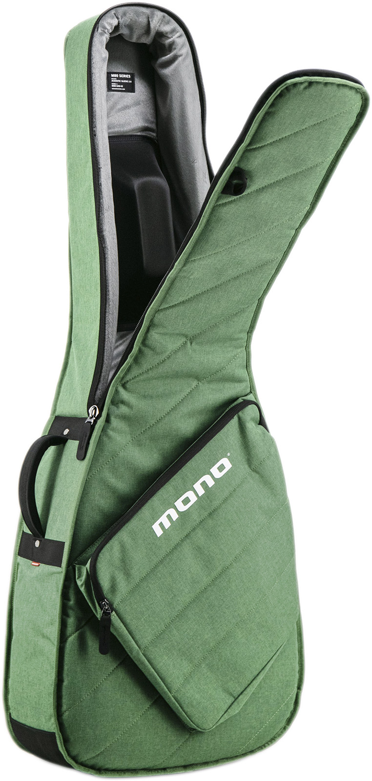 Mono M80 Sleeve V2 Guitare Dreadnought Vert - Bolsa para guitarra eléctrica - Variation 4