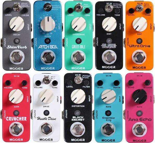 Mooer Blade Metal Distortion - Pedal overdrive / distorsión / fuzz - Main picture