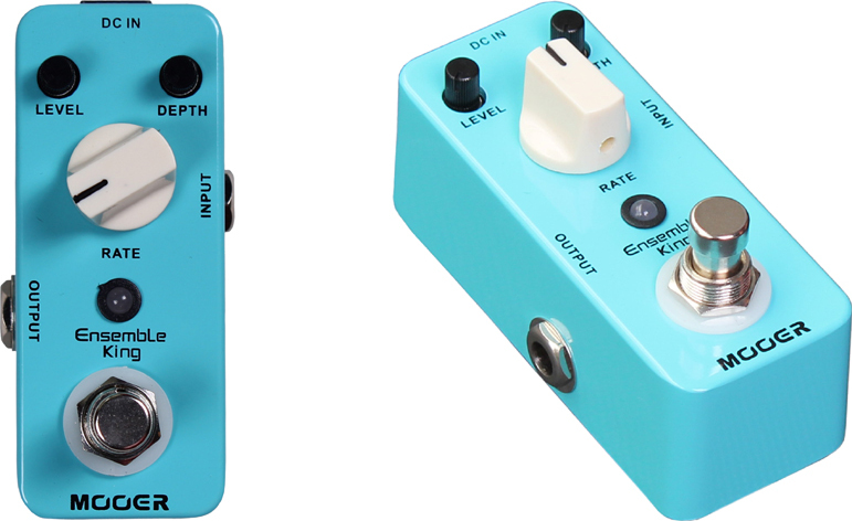 Mooer Ensemble King Chorus - Pedal de chorus / flanger / phaser / modulación / trémolo - Main picture