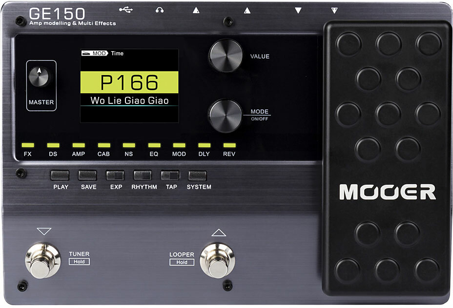Mooer Ge150 Amp Modelling & Synth & Multi Effects - Simulacion de modelado de amplificador de guitarra - Main picture
