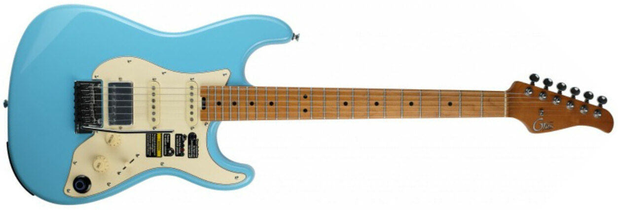Mooer Gtrs S801 Hss Trem Mn - Sonic Blue - Guitarra eléctrica de modelización - Main picture