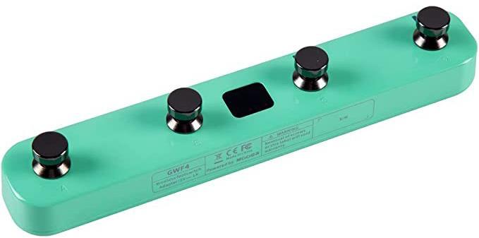 Pedal de volumen / booster / expresión Mooer GWF4 GTRS Wireless Footswitch - Surf Green