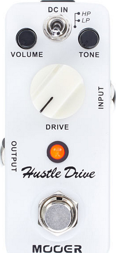 Mooer Micro Hustle Drive Distortion Pedal - Pedal overdrive / distorsión / fuzz - Main picture