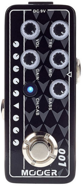 Mooer Micro Preamp 001 Gaz Station Diezel Hagen - Preamplificador para guitarra eléctrica - Main picture