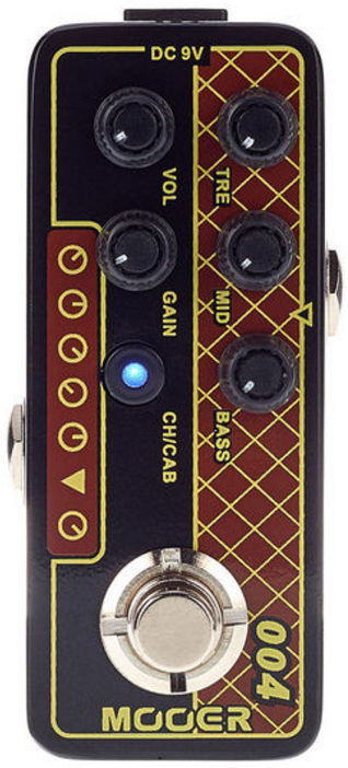 Mooer Micro Preamp 004 Day Tripper Vox Ac30 - Preamplificador para guitarra eléctrica - Main picture