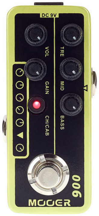 Mooer Micro Preamp 006 Classic Deluxe Fender Blues Deluxe - Preamplificador para guitarra eléctrica - Main picture