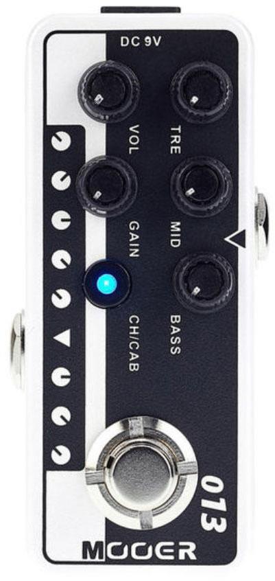 Preamplificador para guitarra eléctrica Mooer Micro Preamp 013 Matchbox