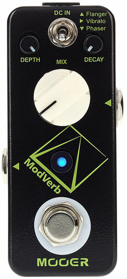 Mooer Modverb - Pedal de chorus / flanger / phaser / modulación / trémolo - Main picture