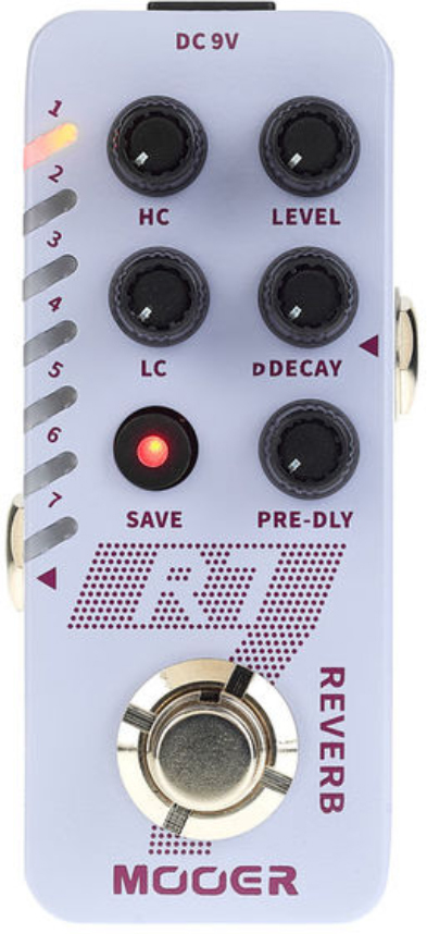 Mooer R7 Reverb - Pedal de reverb / delay / eco - Main picture