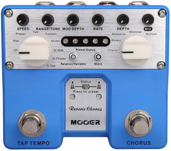 Mooer Reverie Chorus - Pedal de chorus / flanger / phaser / modulación / trémolo - Main picture