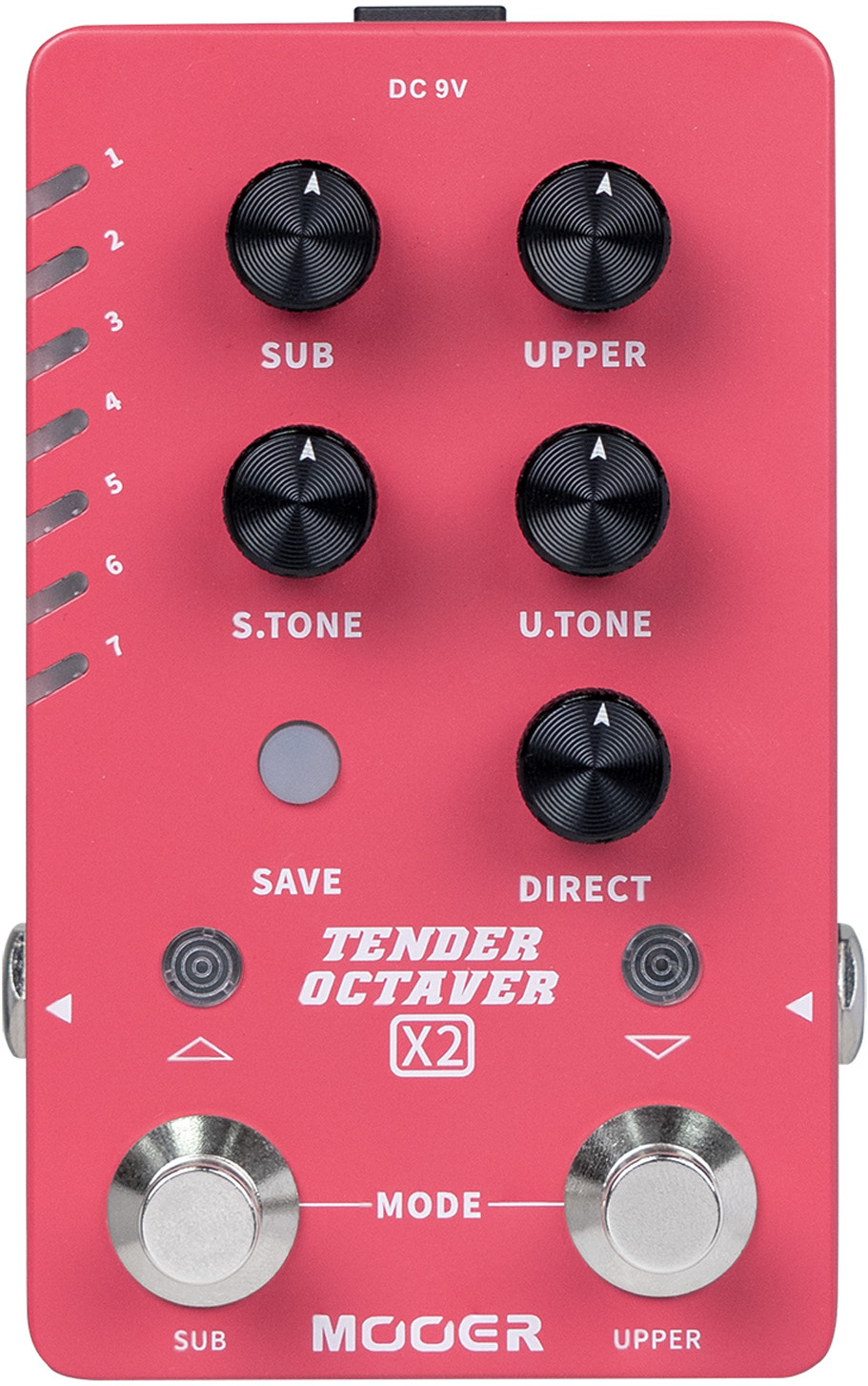 Mooer Tender Octaver X2 - Pedal de armonización - Main picture